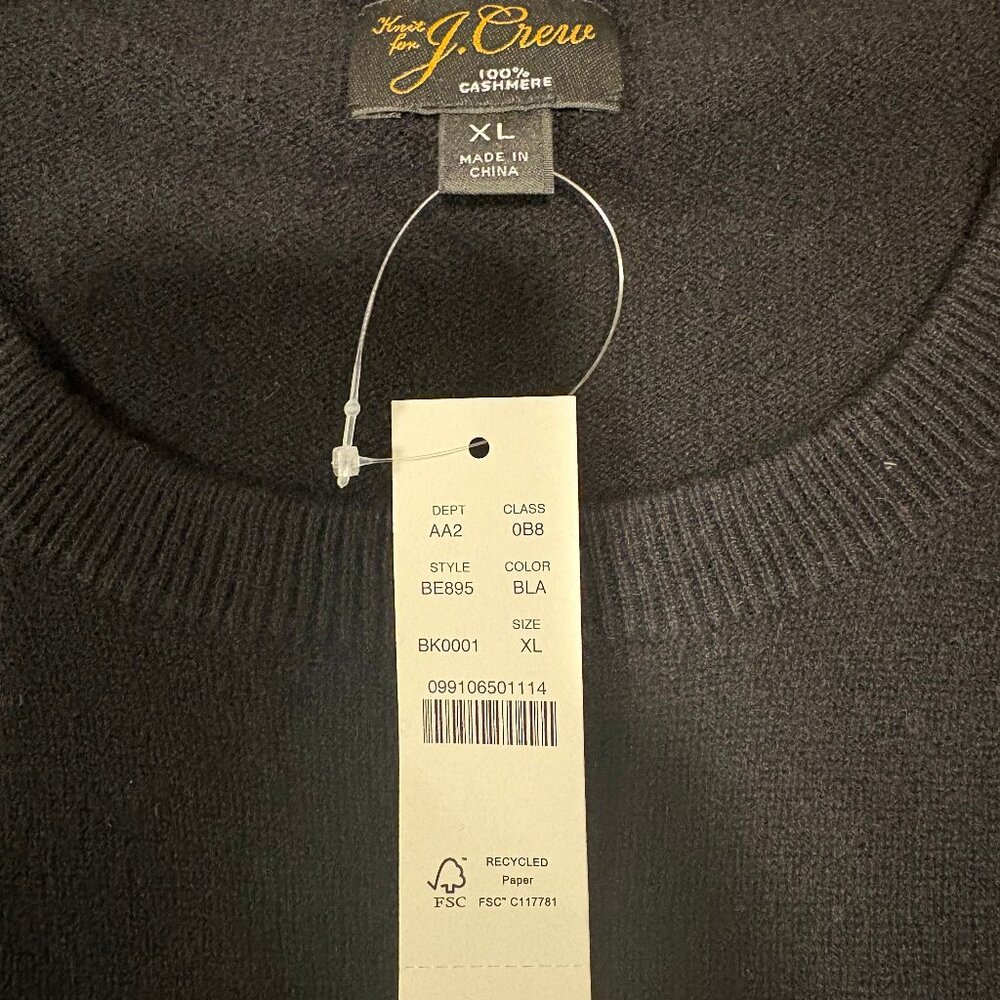 Cashmere crewneck sweater
